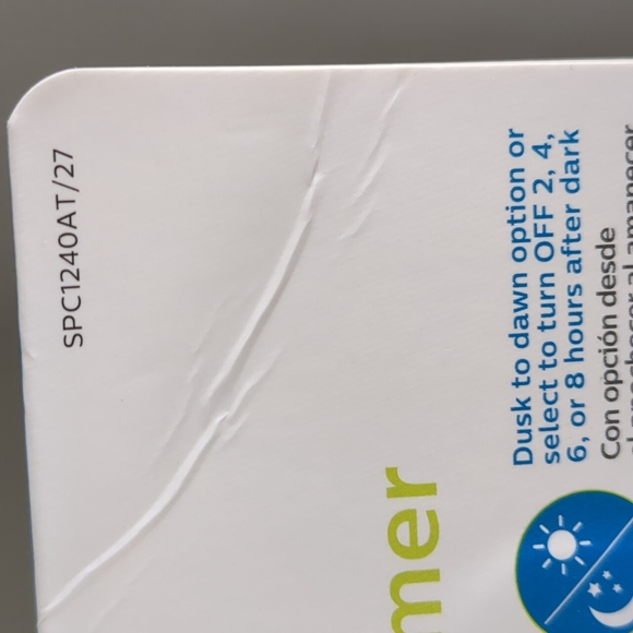 Phillips Light-Sensing Countdown Timer Outdoor Xmas Christmas Lights - Picture 2 of 3